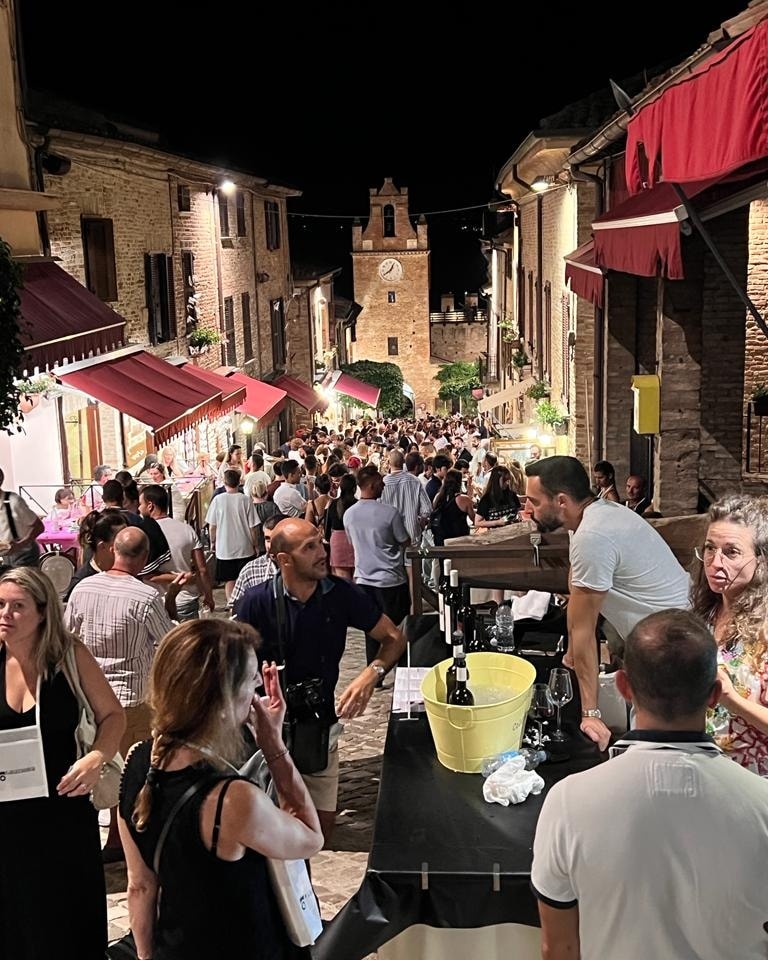 wine fest a Gradara